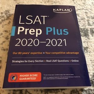 BRAND NEW KAPLAN LSAT Study Book